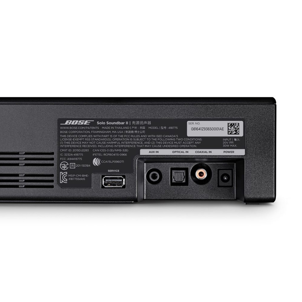 Bose Soundbar Solo II, купить Bose Soundbar Solo II в фирменном